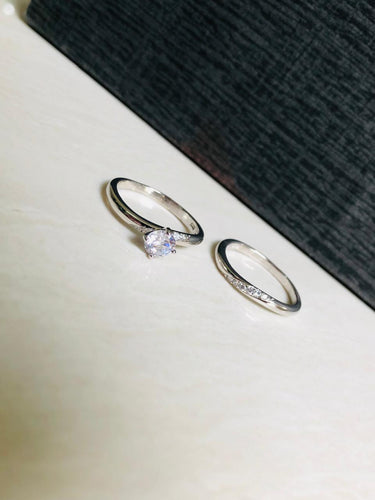 925 Silver Gleaming Stack Ring